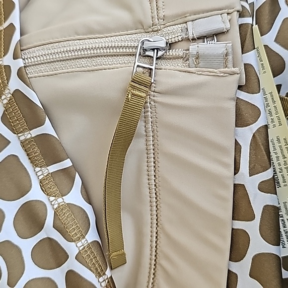 Cheata Equestrian Safari Trotter Bra Ultimate Compression Sport Bra Snake NWT - Picture 7 of 11